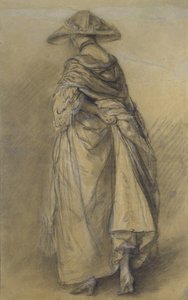 Studie van een Vrouw, gezien van Achteren
